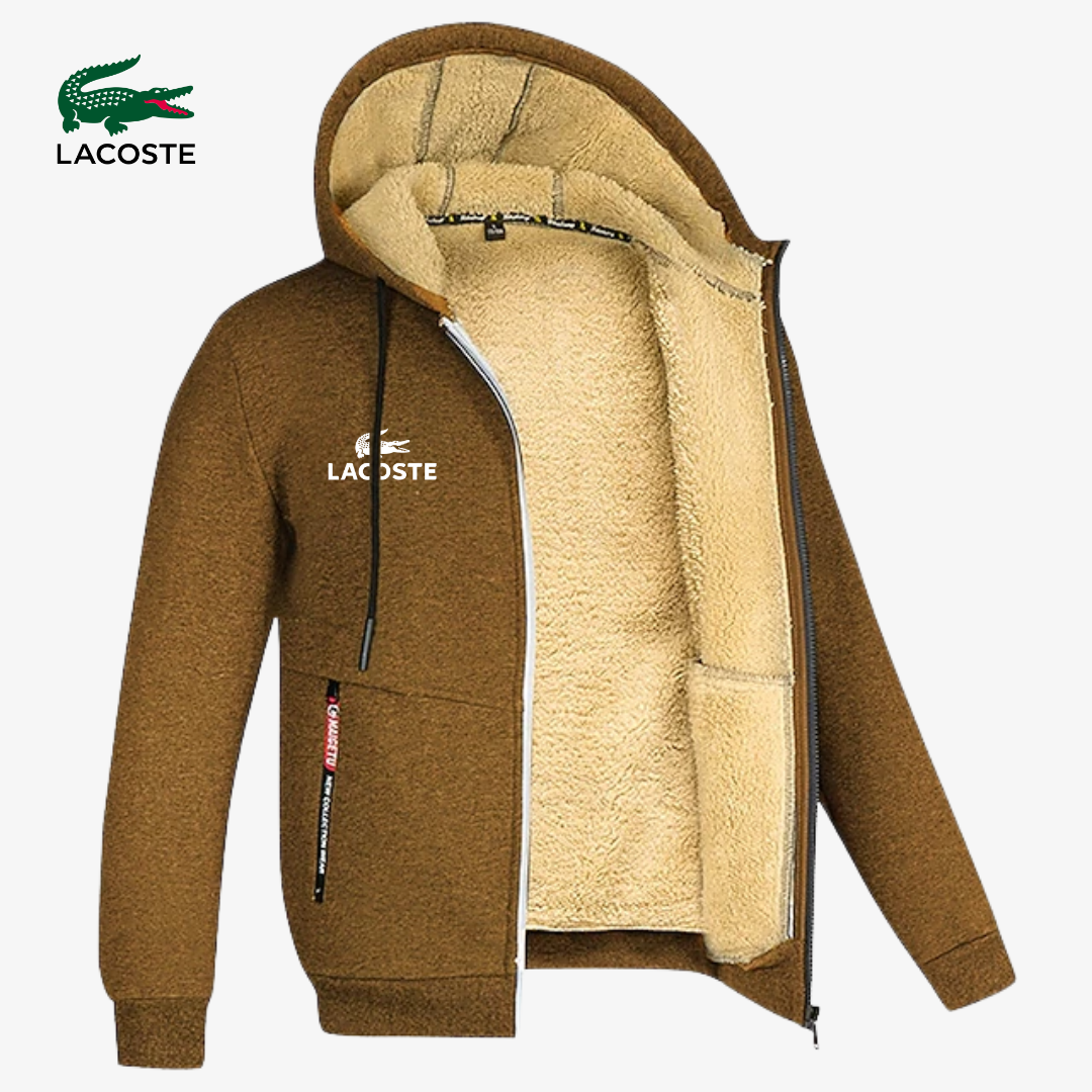 Lacoste® Winter Sherpa Zip Hoodie