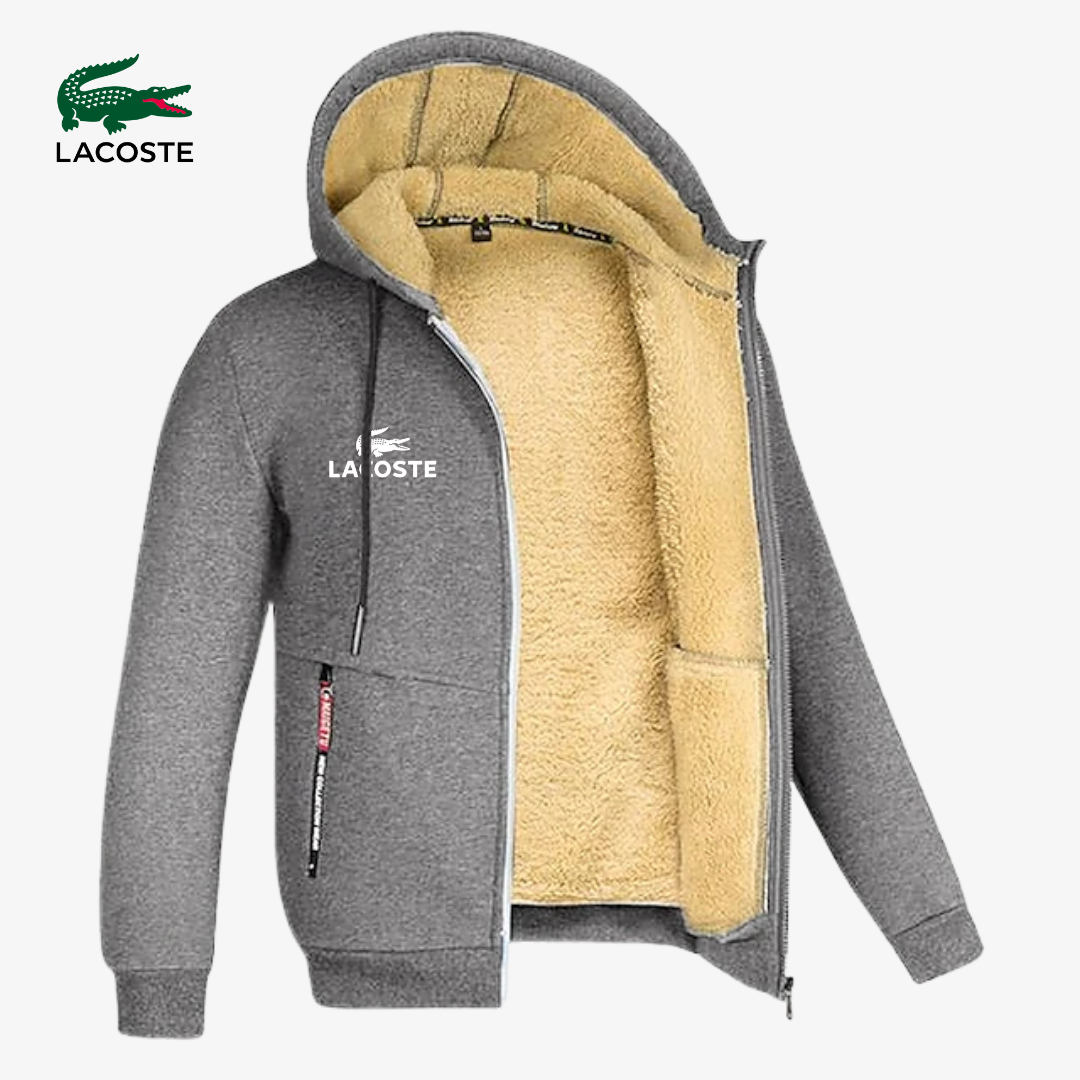 Lacoste® Winter Sherpa Zip Hoodie