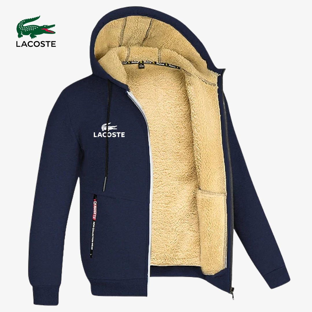 Lacoste® Winter Sherpa Zip Hoodie