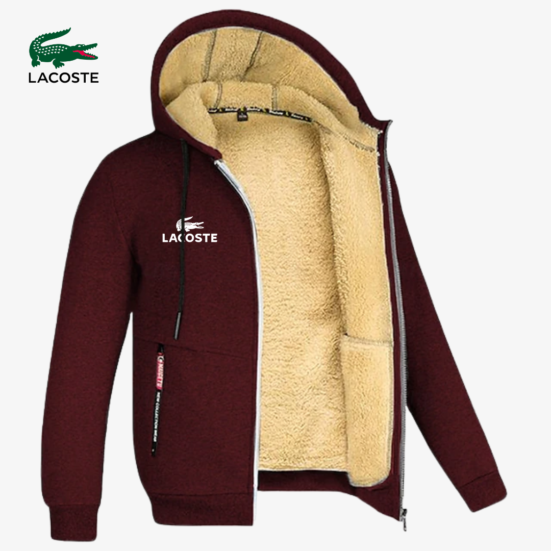 Lacoste® Winter Sherpa Zip Hoodie