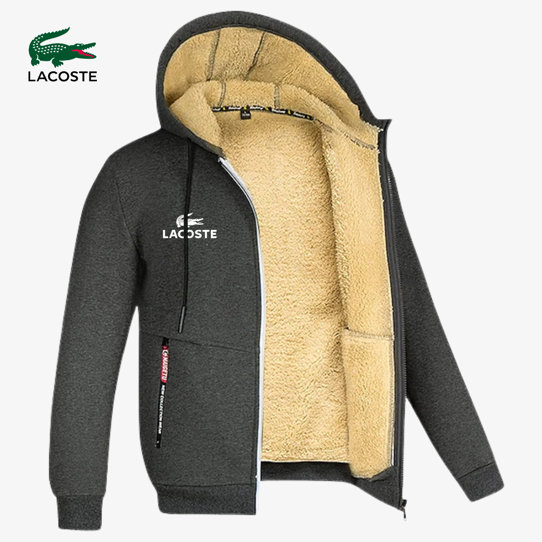 Lacoste® Winter Sherpa Zip Hoodie