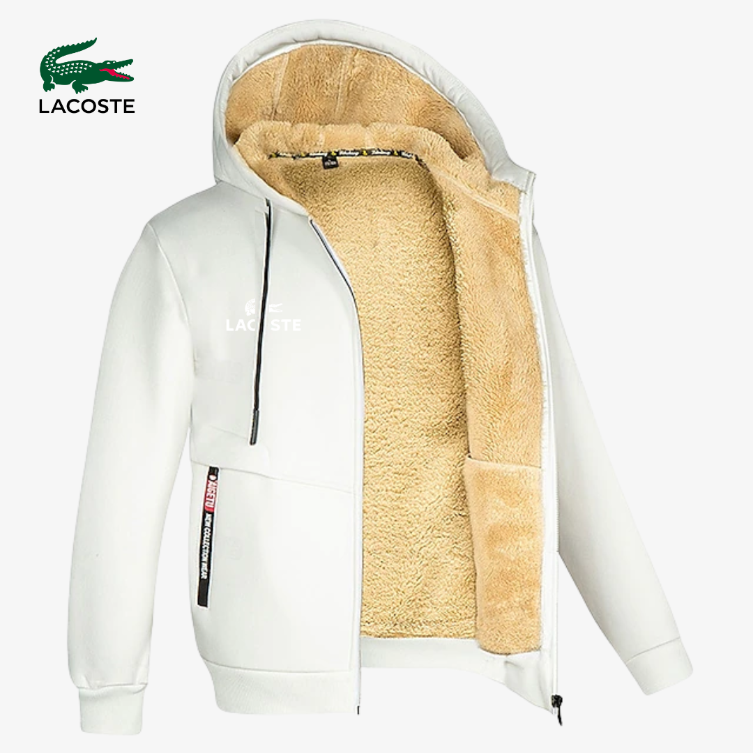Lacoste® Winter Sherpa Zip Hoodie